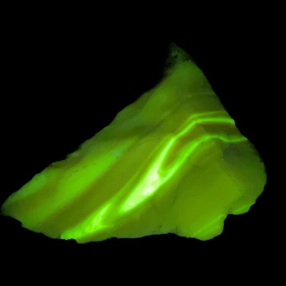 Pink Milk Glass Swirl Cobalt Art Glass Cullet Glowing Uranium Manganese #5GX8 - Picture 1 of 6